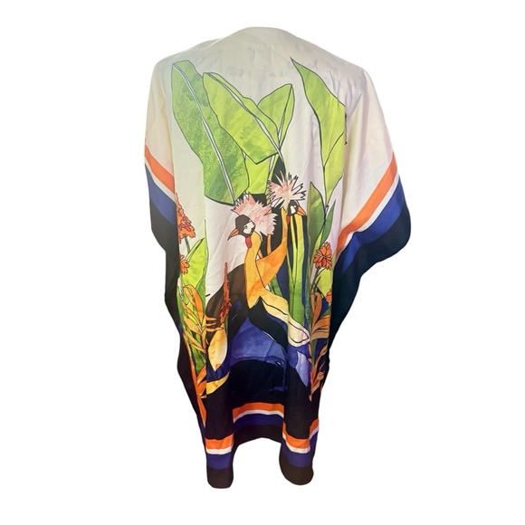 Chico’s Crane Kimono L/XL - Picture 4 of 8